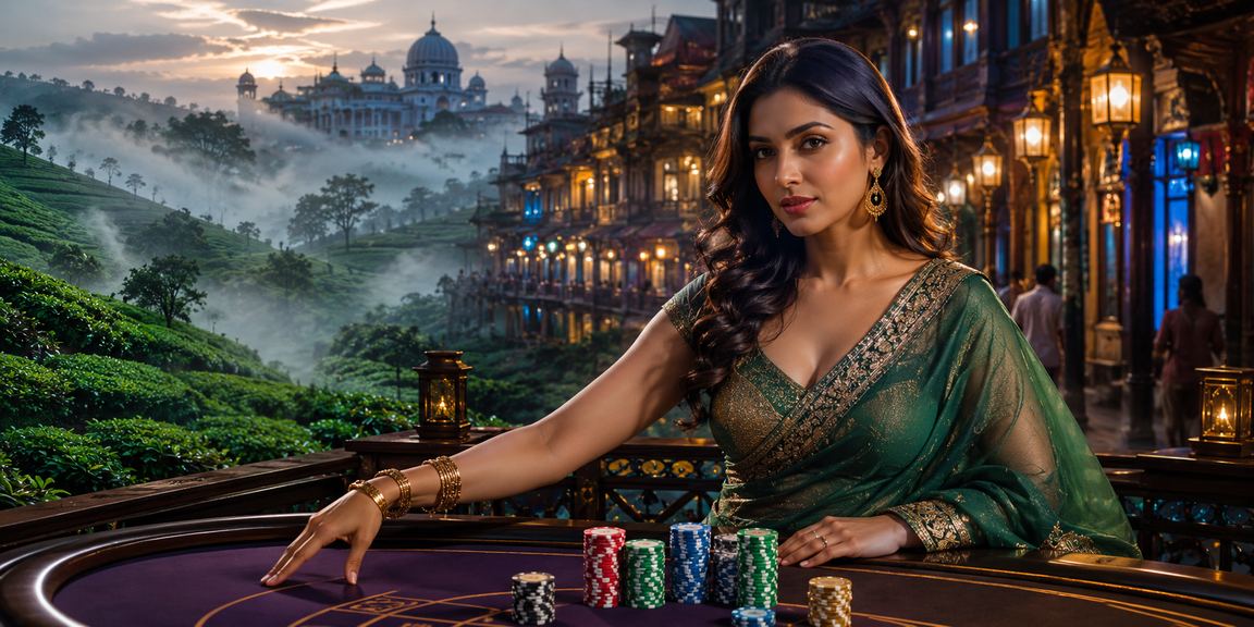 নারায়ণগঞ্জে চা বাগানের পেছনে বেটিং ক্ষেত্রের দৃশ্য